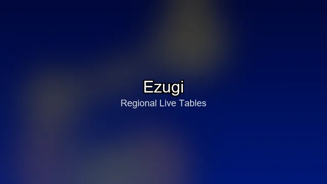 Ezugi live baccarat and Andar Bahar tables in international studio