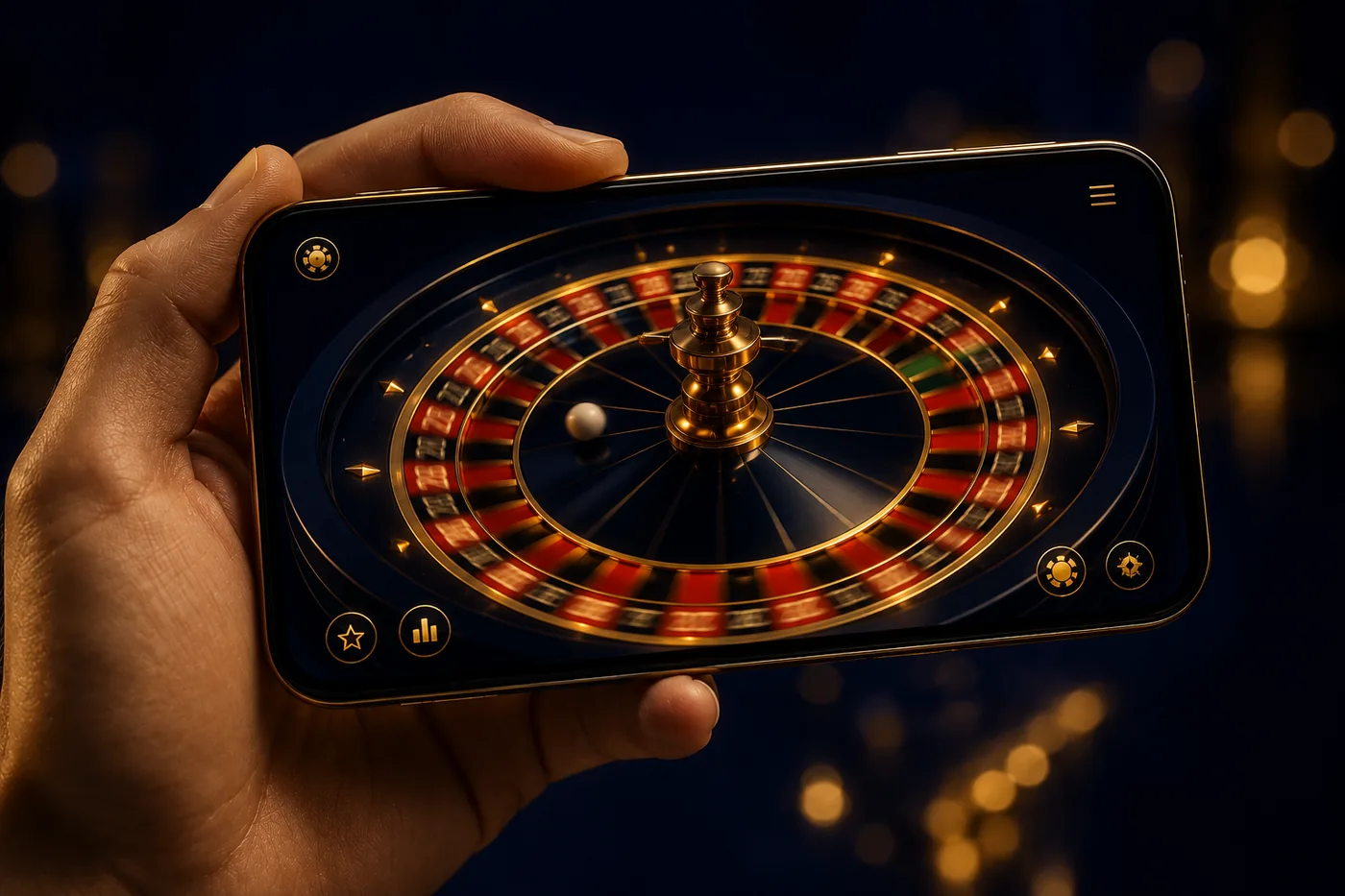 Pragmatic Play live casino studio with roulette wheel spinning