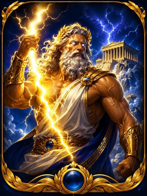 Gates of Olympus slot game art at Zula Casino Canada